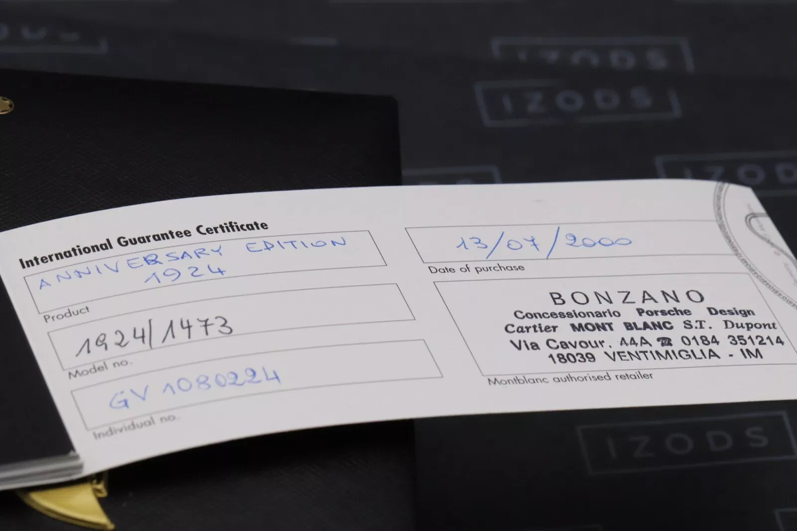 Montblanc Meisterstück 145 Classique 75th Anniversary LE1924 Fountain Pen image 6