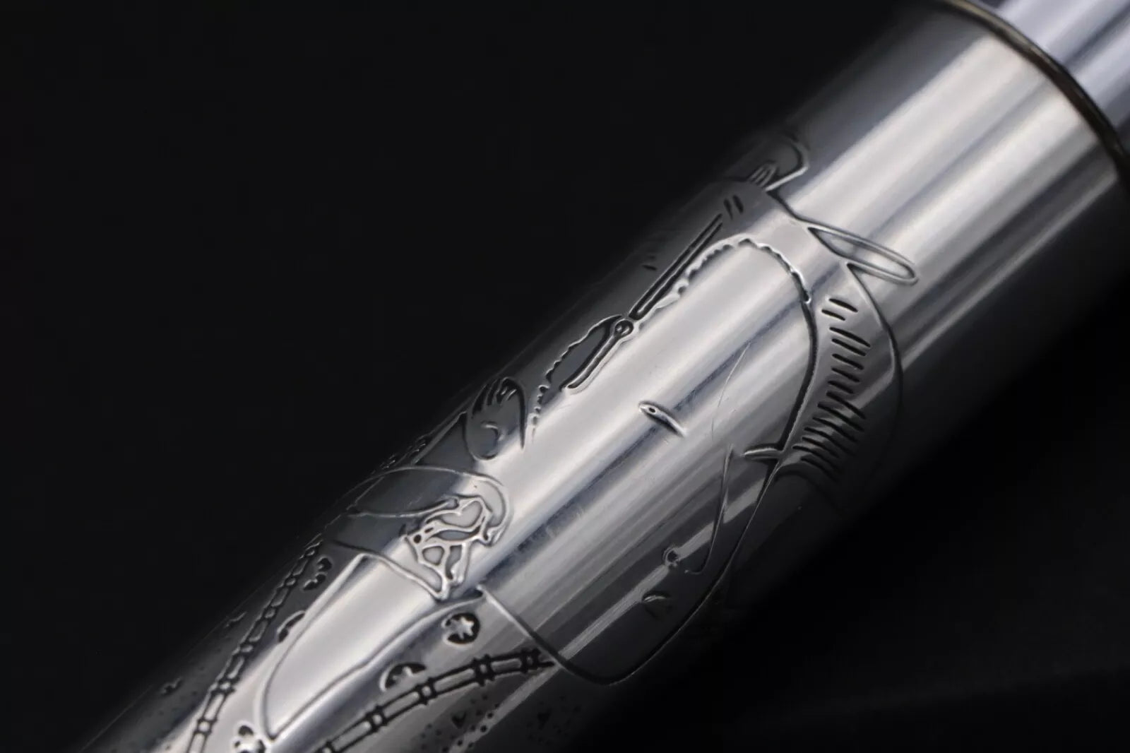 Pilot Sterling Silver Geisha Fountain Pen - 1976 image 1