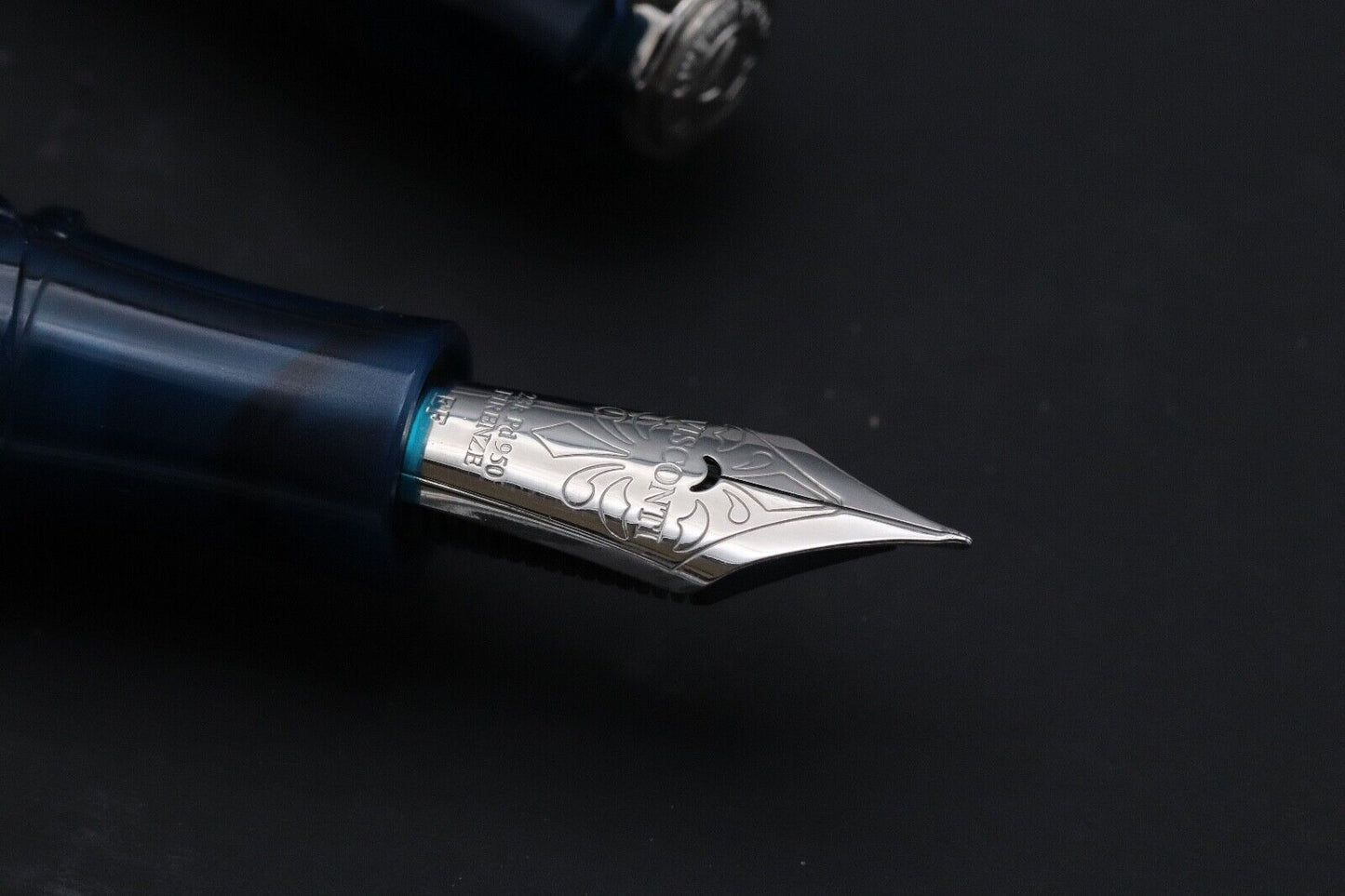 Visconti Homo Sapiens Crystal Swirl LE Fountain Pen - 23k Extra Fine image 2