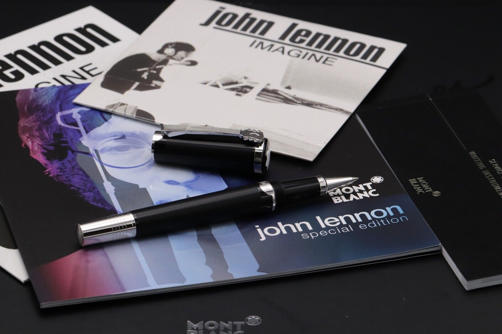 Montblanc Donation Series John Lennon Special Edition Rollerball Pen - UNUSED image 0