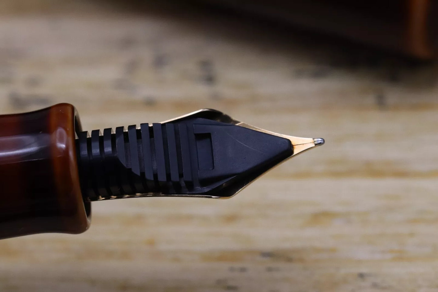 Nakaya Piccolo Cigar Toki-tamenuri Fountain Pen - UNUSED image 3