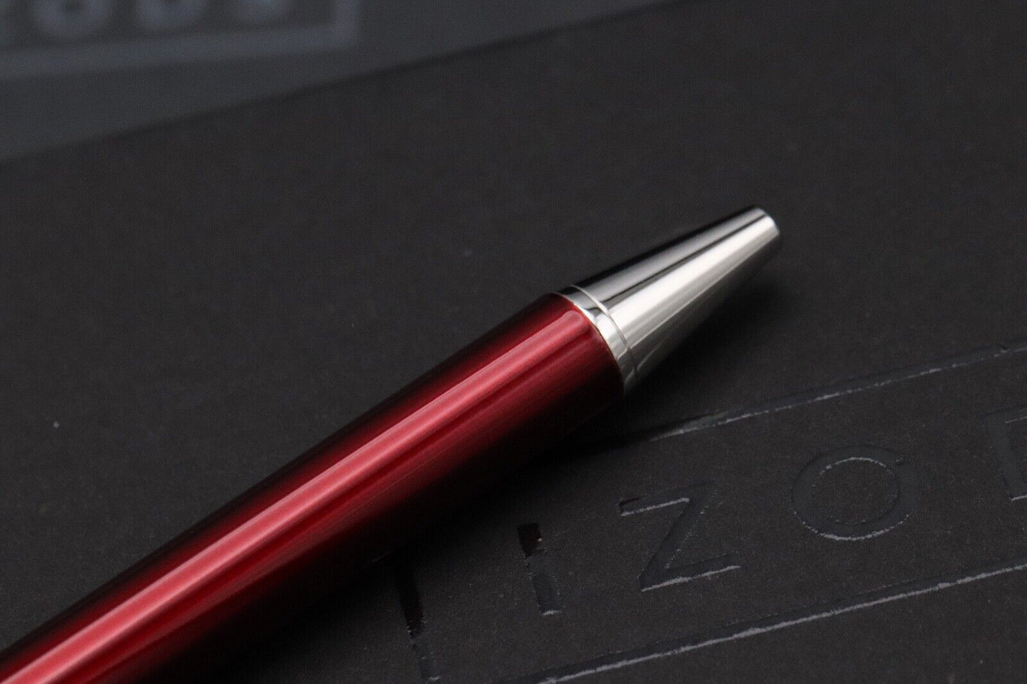 Cartier Santos de Cartier Burgundy Ballpoint Pen image 4