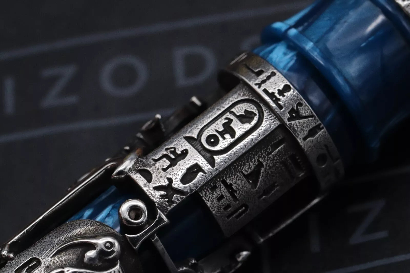 Montegrappa Luxor Blue Nile Celluloid Limited Edition Fountain Pen - Fully Overhauled by Montegrappa 2025 image 10