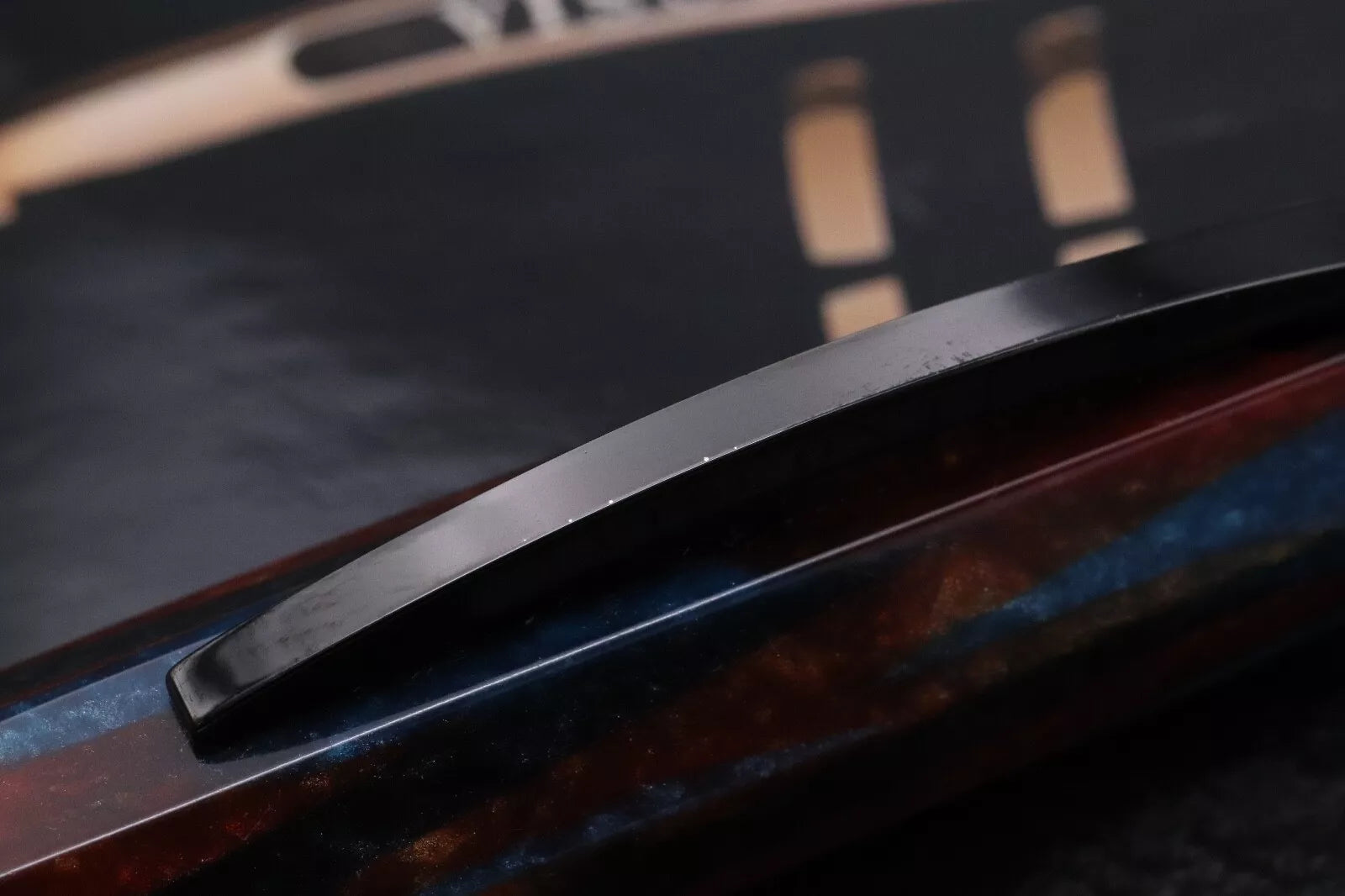 Visconti-Chatterley Southwest Celluloid Black DLC LE18 Fountain Pen image 6