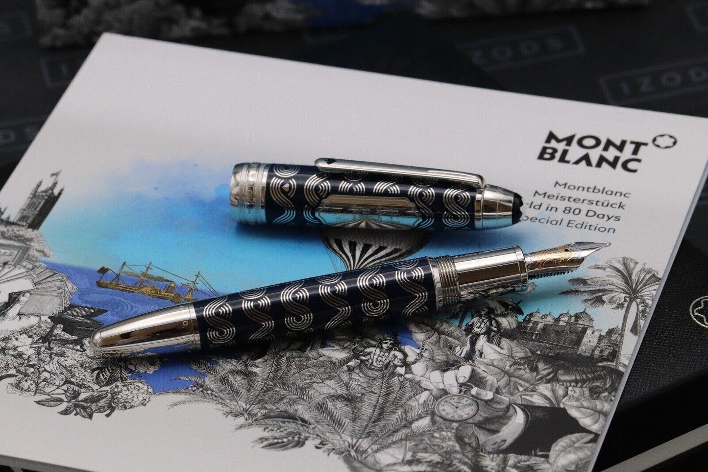 Montblanc LeGrand Around the World in 80 Days LeGrand Solitaire Fountain Pen image 1