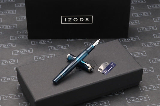 Pelikan Souveran M205 Aquamarine Demonstrator Fountain Pen - UNUSED image 0