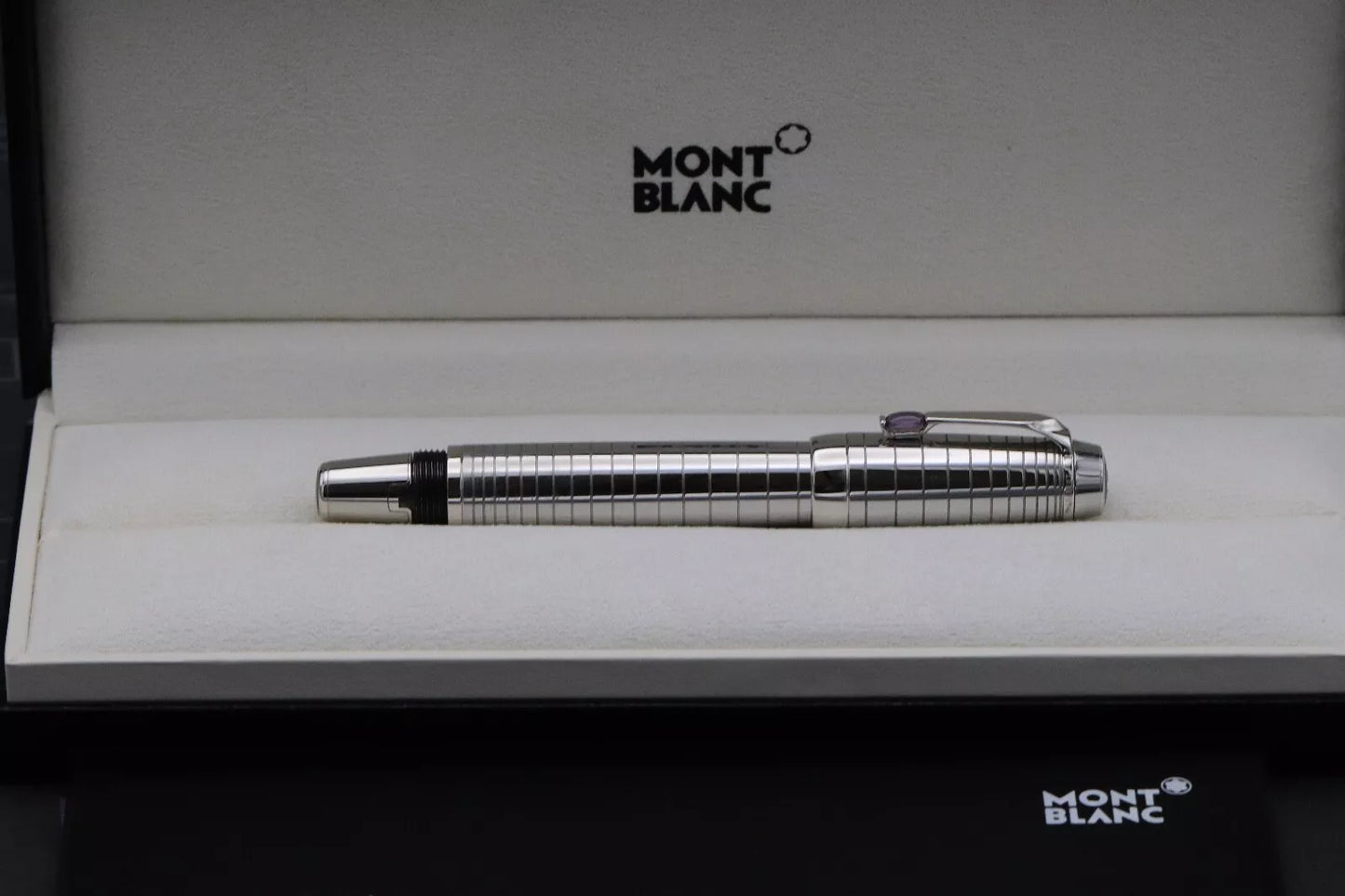 Montblanc Boheme Steel Radial Amethyst Fountain Pen image 7