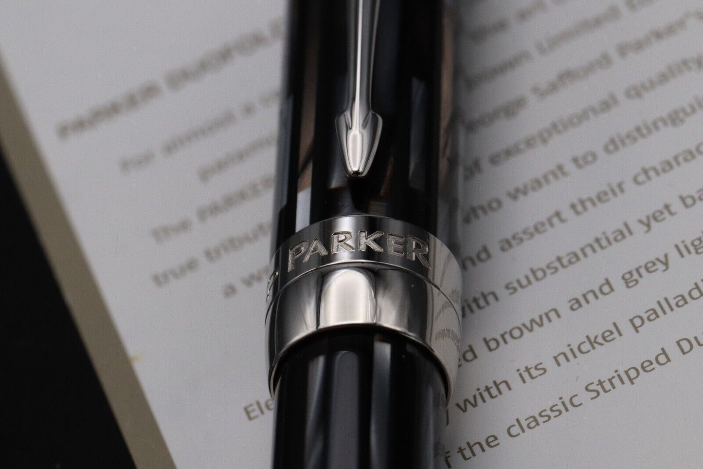 Parker Duofold Senior Brown Limited Edition Fountain Pen image 7