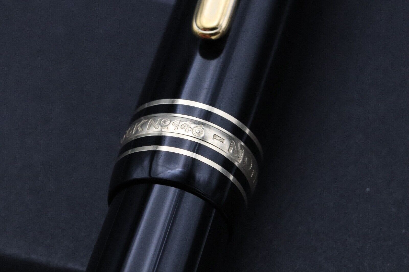 Montblanc Meisterstuck 146 LeGrand Gold-Coated Fountain Pen - Serviced by MB 24 image 4