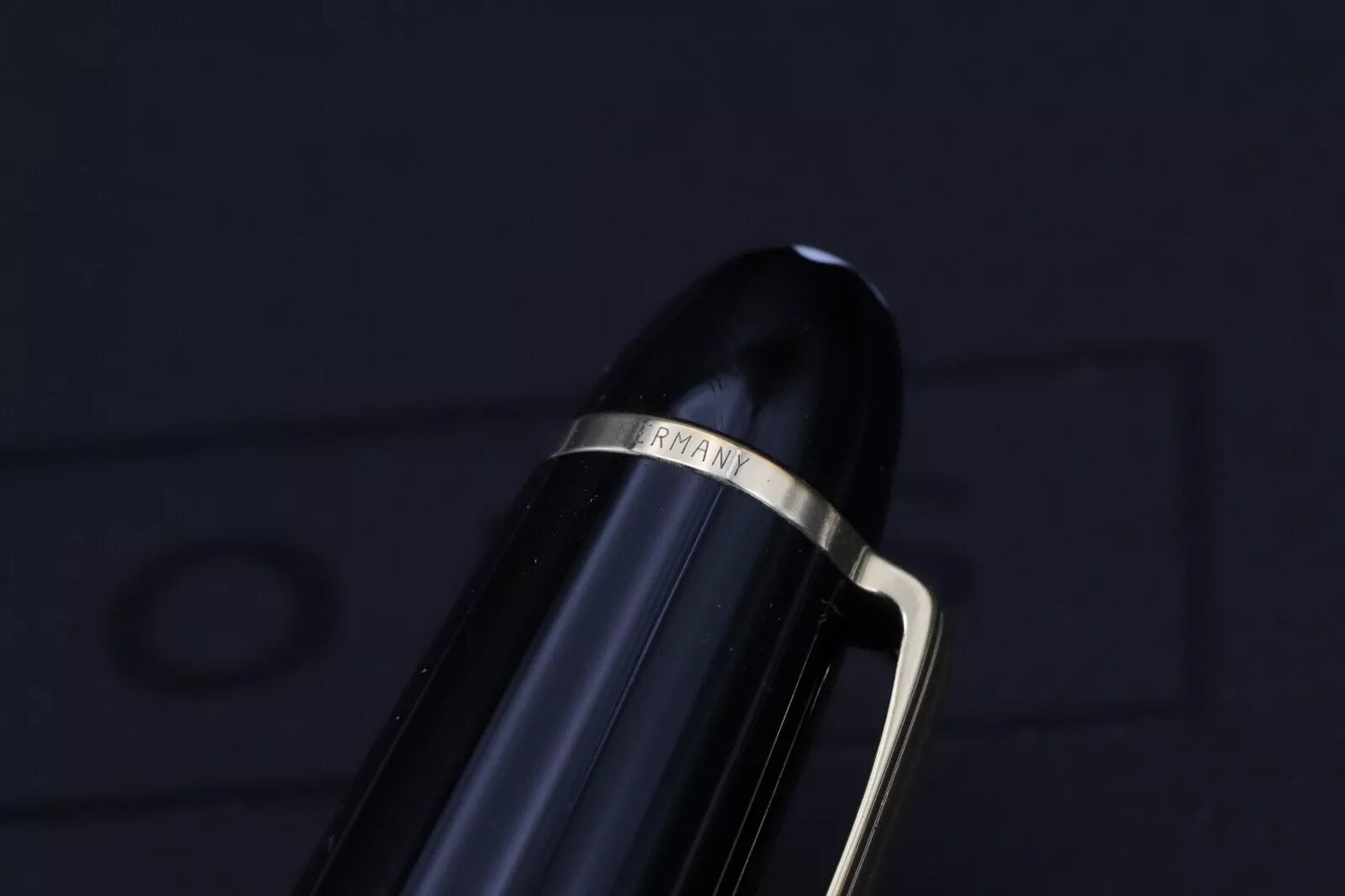 Montblanc Meisterstuck 147 Traveller Gold Coated Fountain Pen image 1