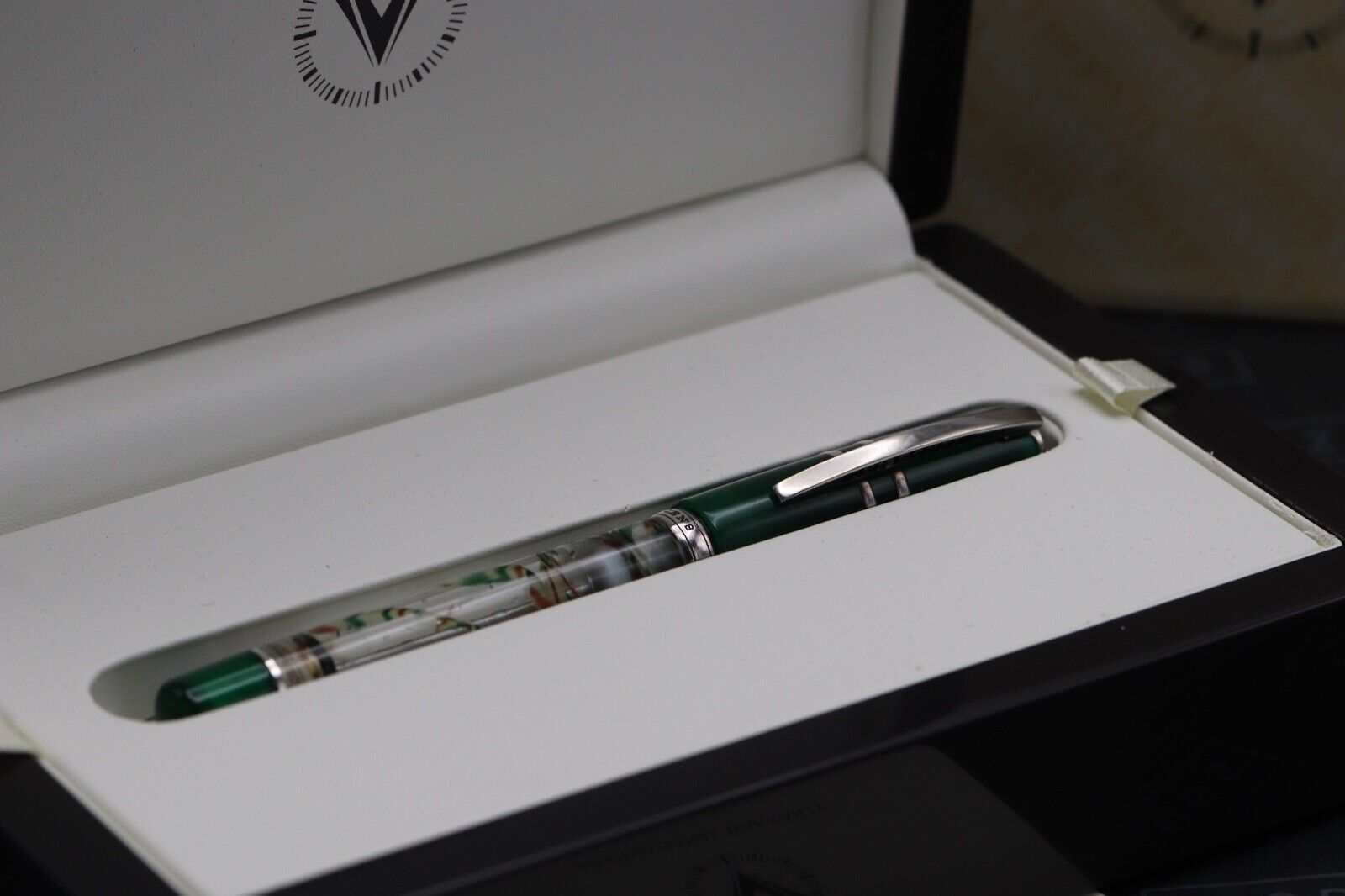 Visconti Homo Sapiens Florentine Hills LE Fountain Pen - 23k 1.3 Stub image 7