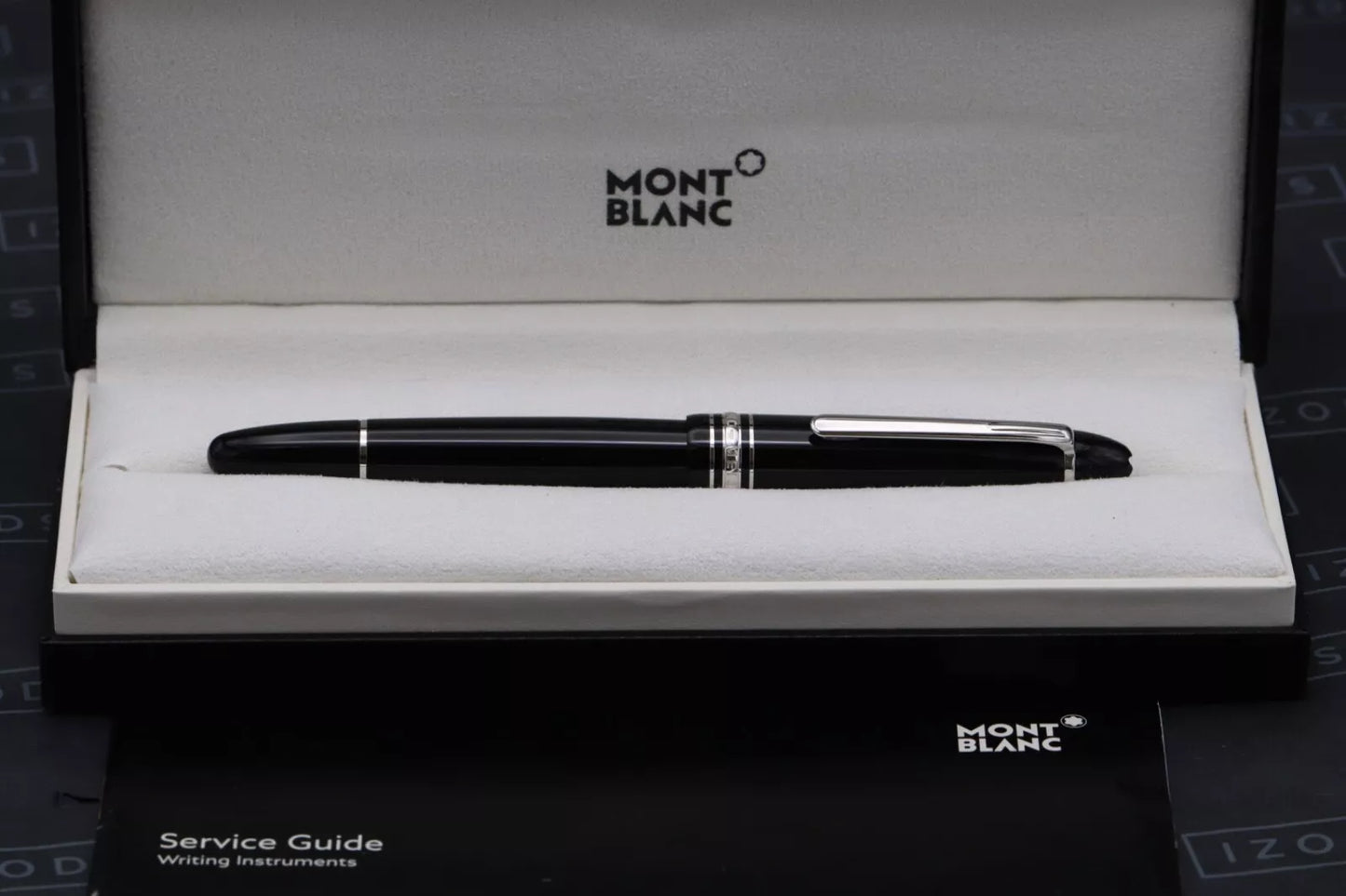 Montblanc Meisterstuck 146 LeGrand Platinum-Coated Fountain Pen - UNUSED - F Nib image 2