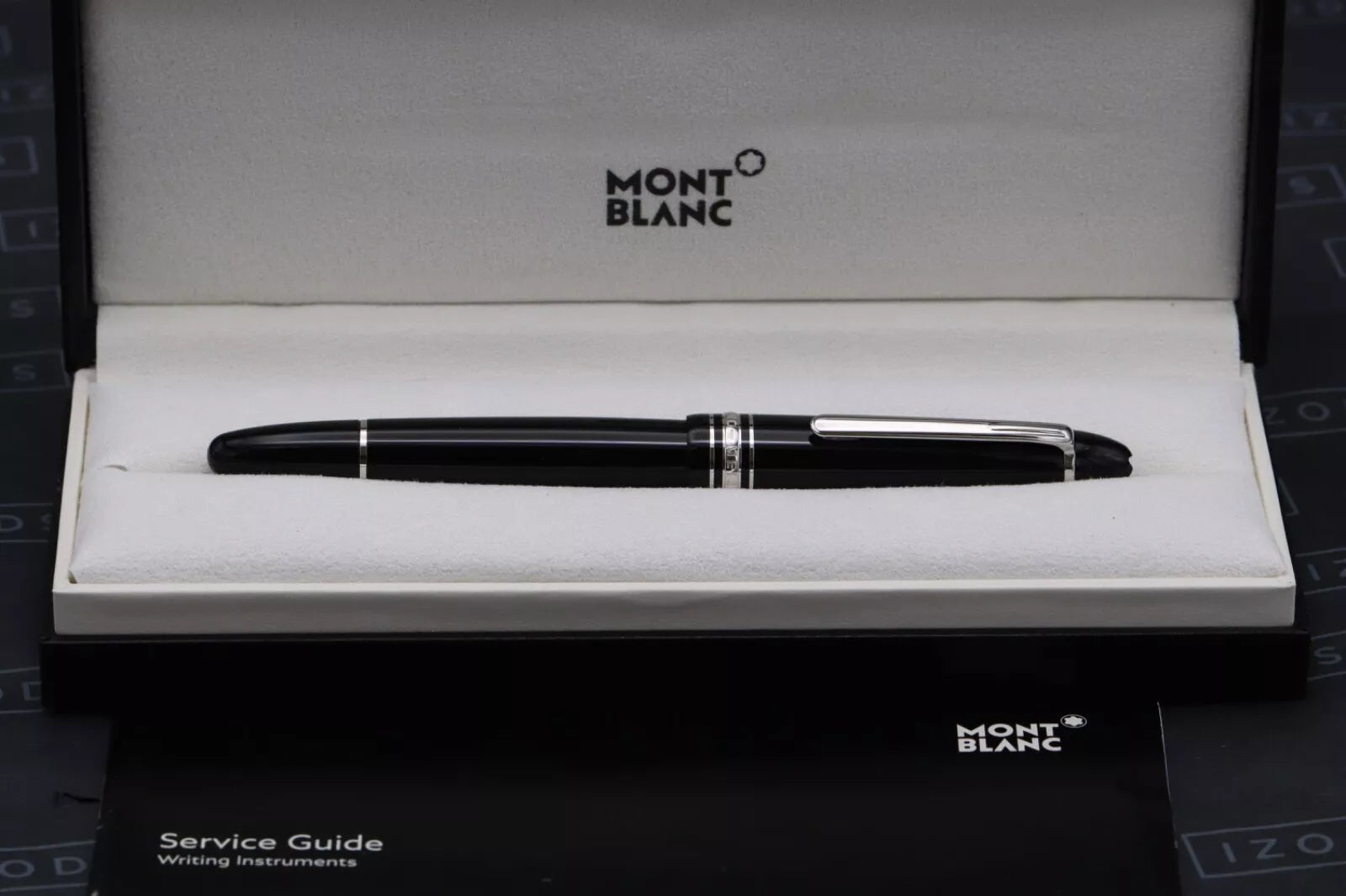 Montblanc Meisterstuck 146 LeGrand Platinum-Coated Fountain Pen - UNUSED - F Nib image 2