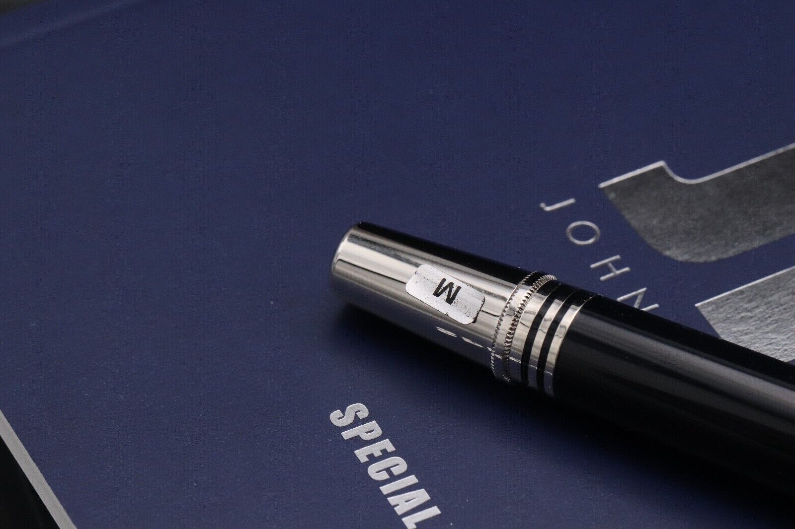 Montblanc Great Characters John F. Kennedy JFK Blue SE Fountain Pen - INKED ONCE image 3