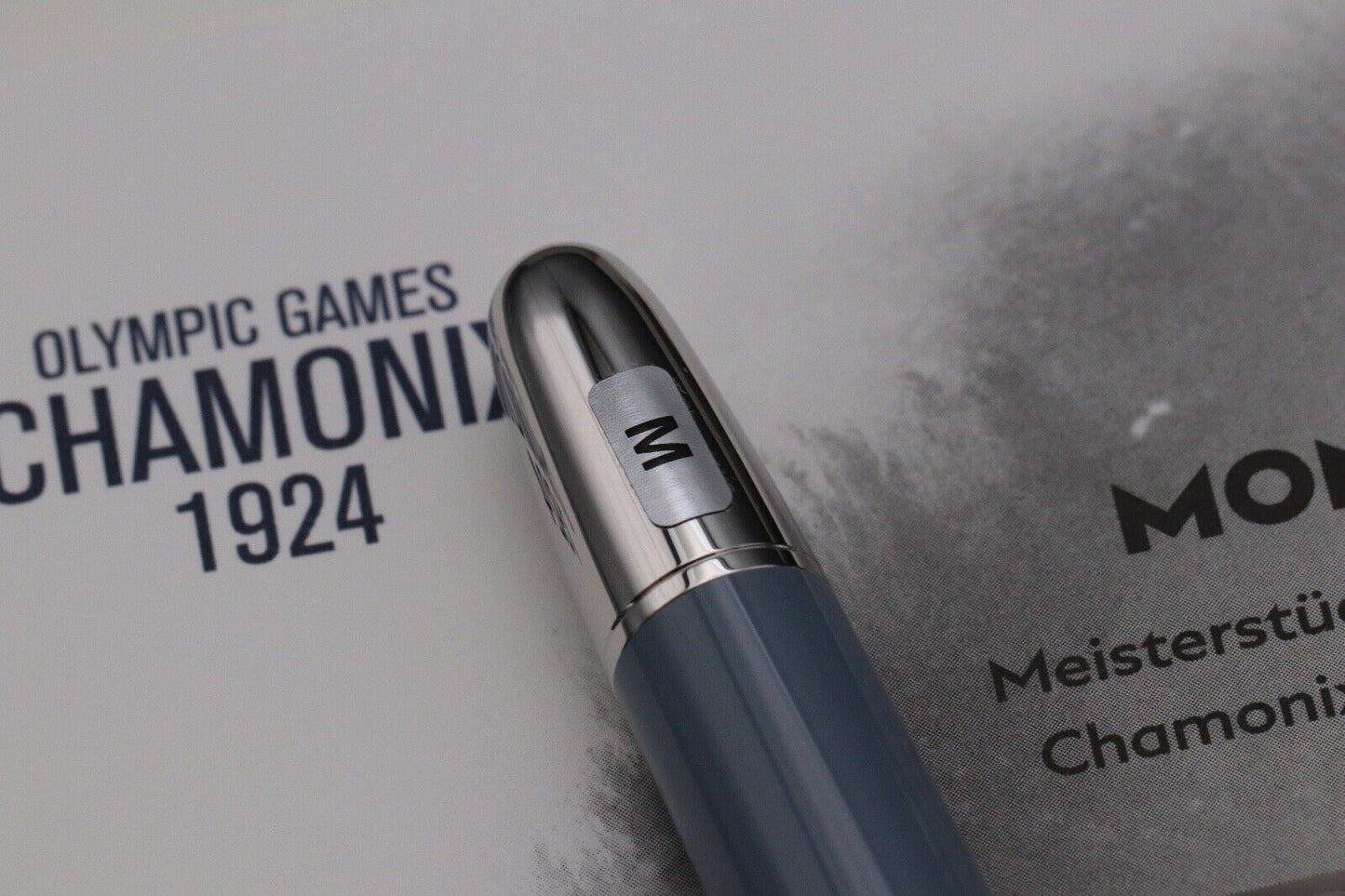 Montblanc Meisterstück x Chamonix Olympics 1924 Classique Fountain Pen - UNUSED image 3