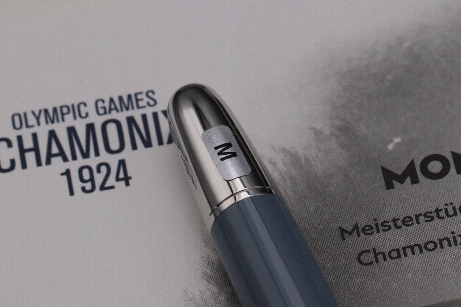 Montblanc Meisterstück x Chamonix Olympics 1924 Classique Fountain Pen - UNUSED image 3