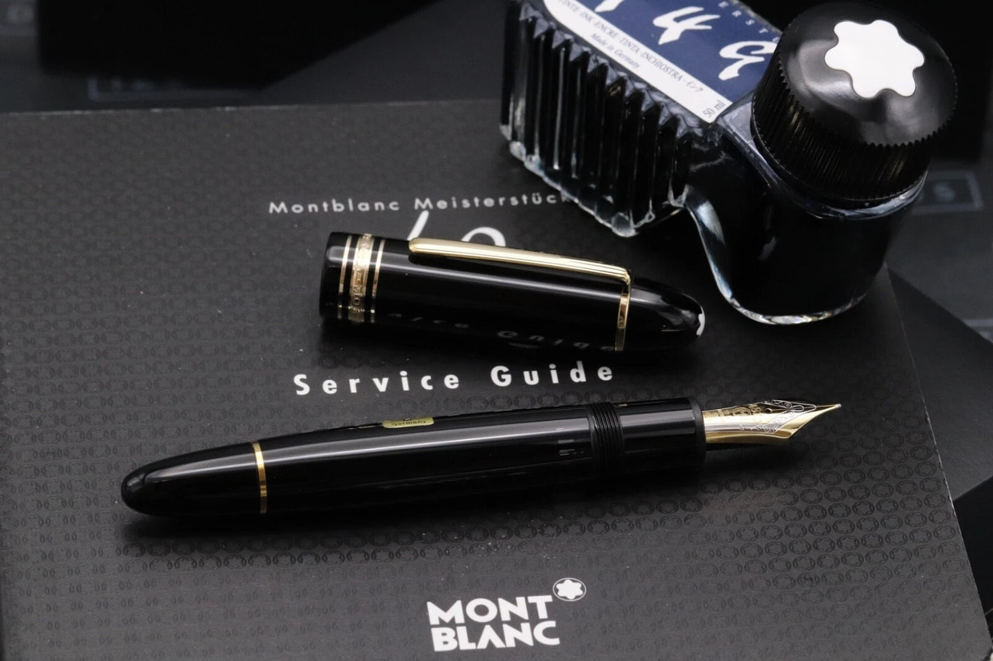 Montblanc Meisterstuck 149 Gold-Coated Fountain Pen - DIPPED image 1
