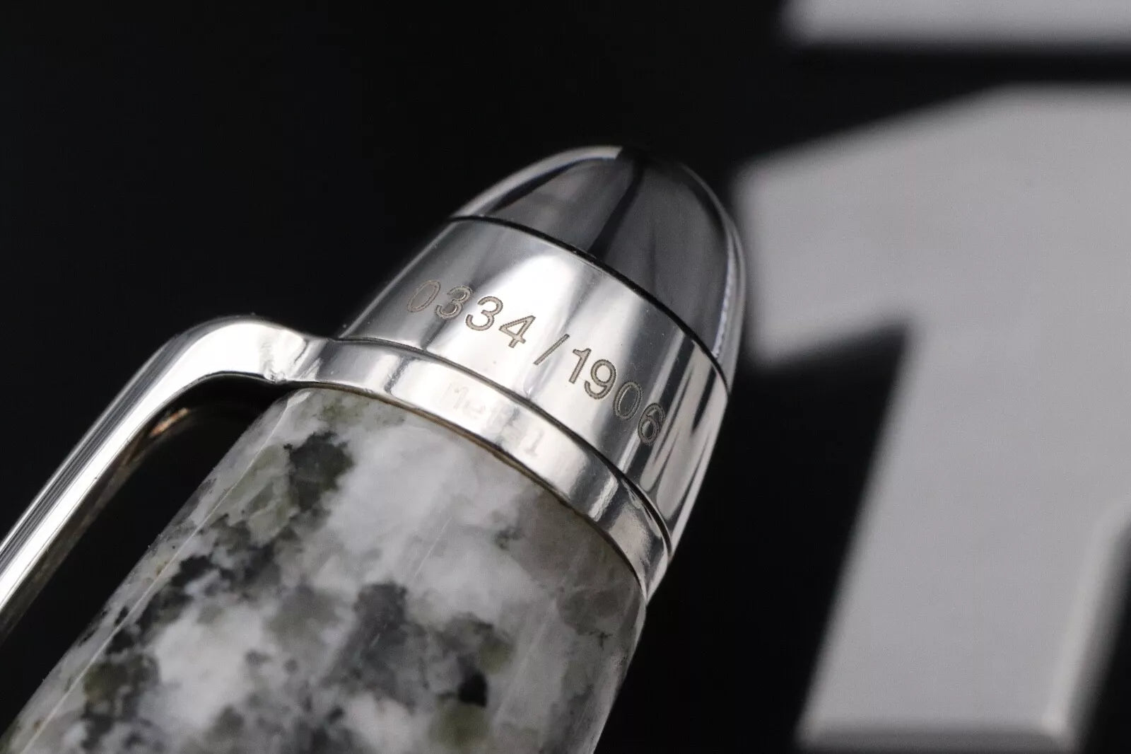 Montblanc Meisterstuck LeGrand Soulmakers Granite LE Fountain Pen - NEVER INKED image 8