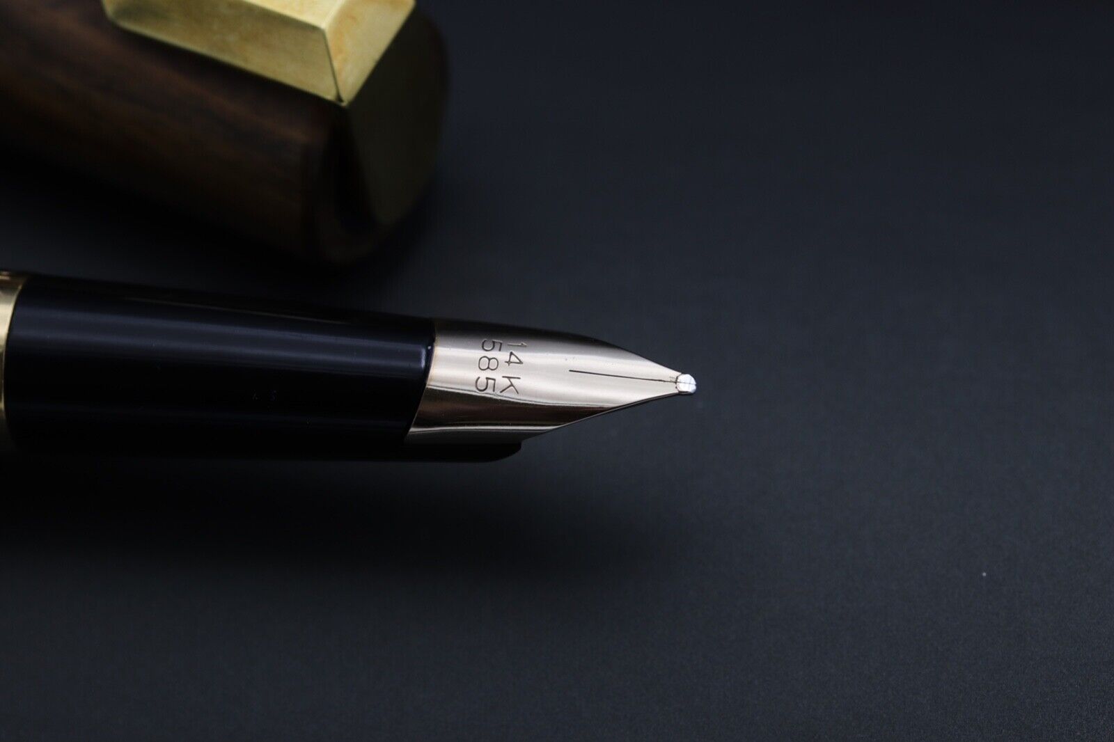 Parker WoodPen Guaiac Wood Fountain Pen - OB Nib image 2