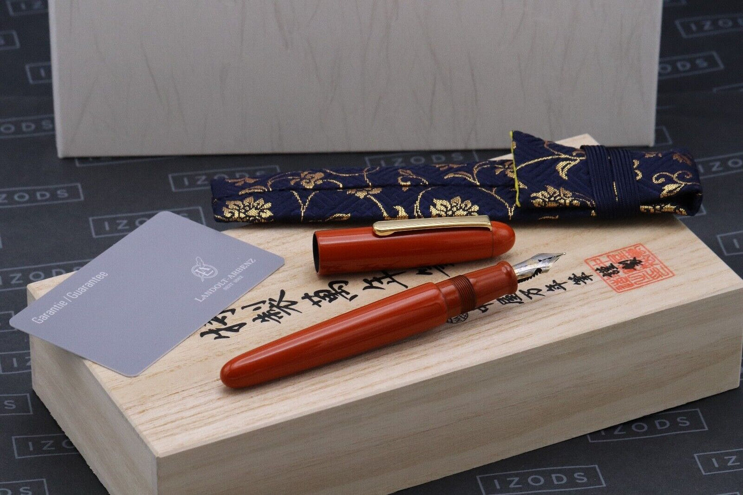 Nakaya Portable Writer Araishu Fountain Pen - Soft Medium Nib image 0