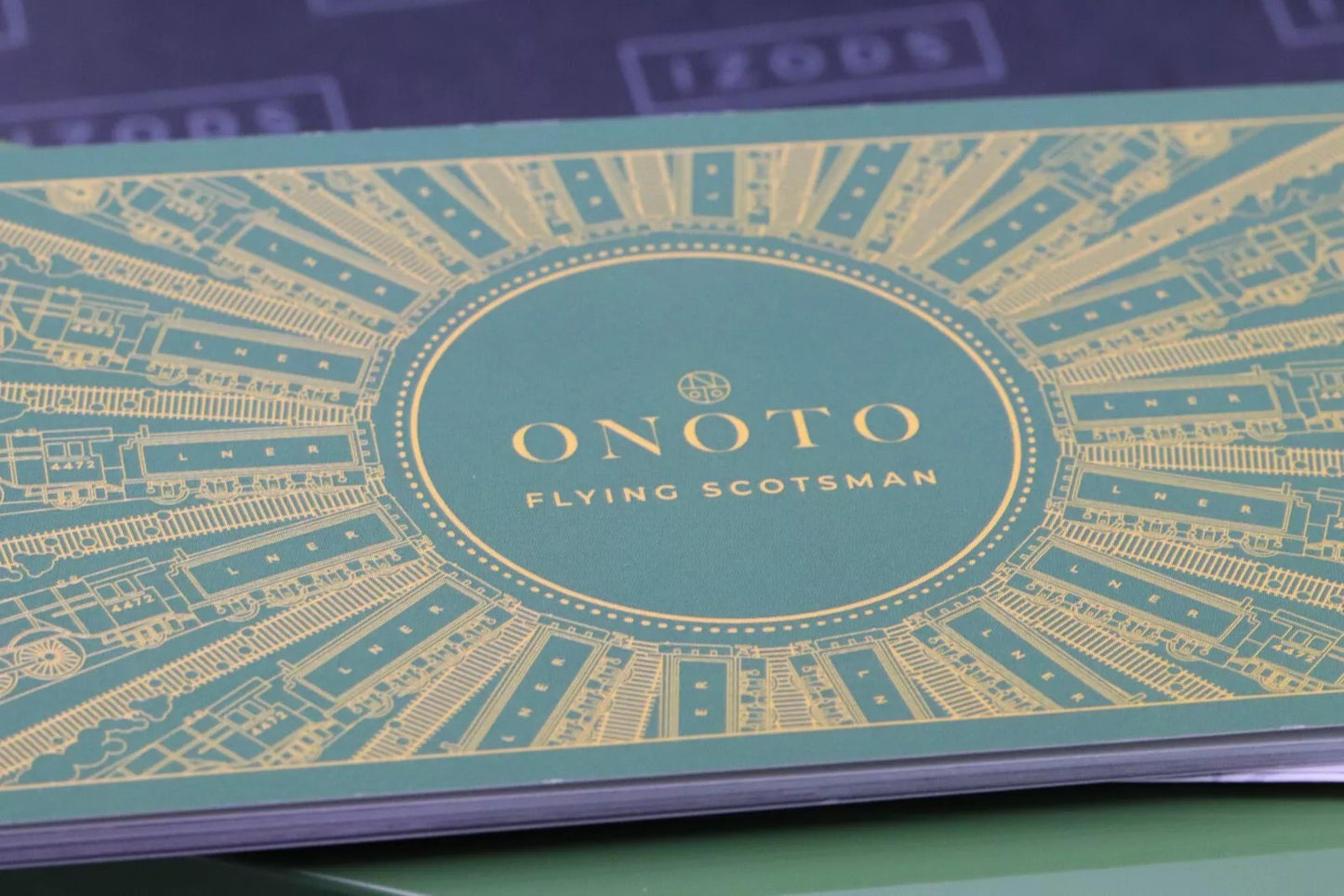 Onoto Flying Scotsman Apple Green LE100 Fountain Pen image 9