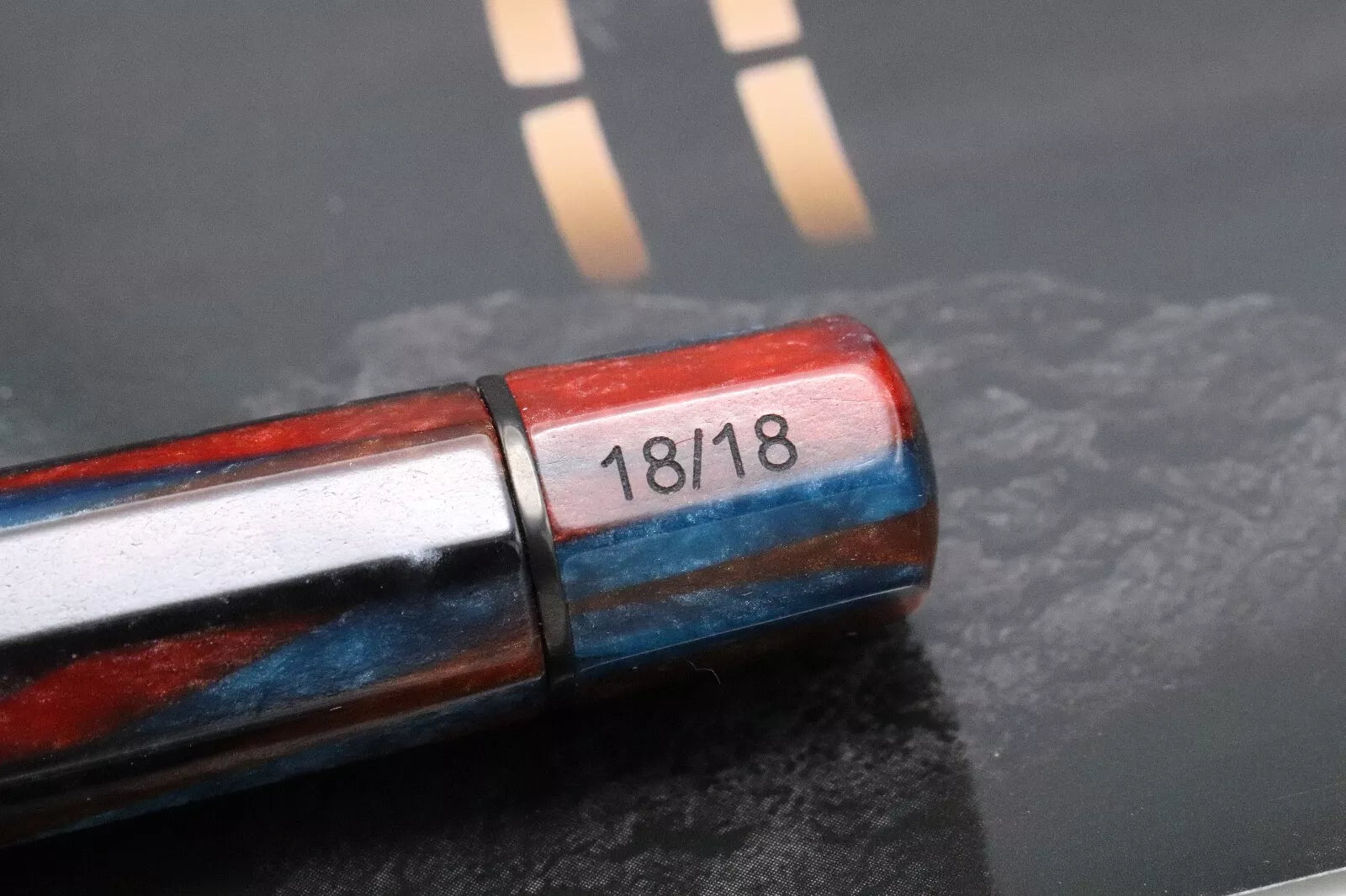Visconti-Chatterley Southwest Celluloid Black DLC LE18 Fountain Pen image 5