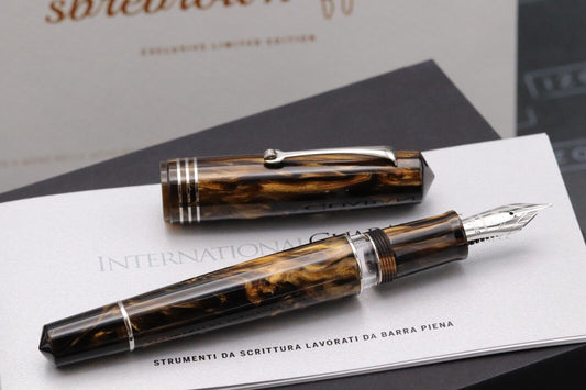 Leonardo Momento Zero Grande 2.0 SBRE Brown LE50 Fountain Pen image 1