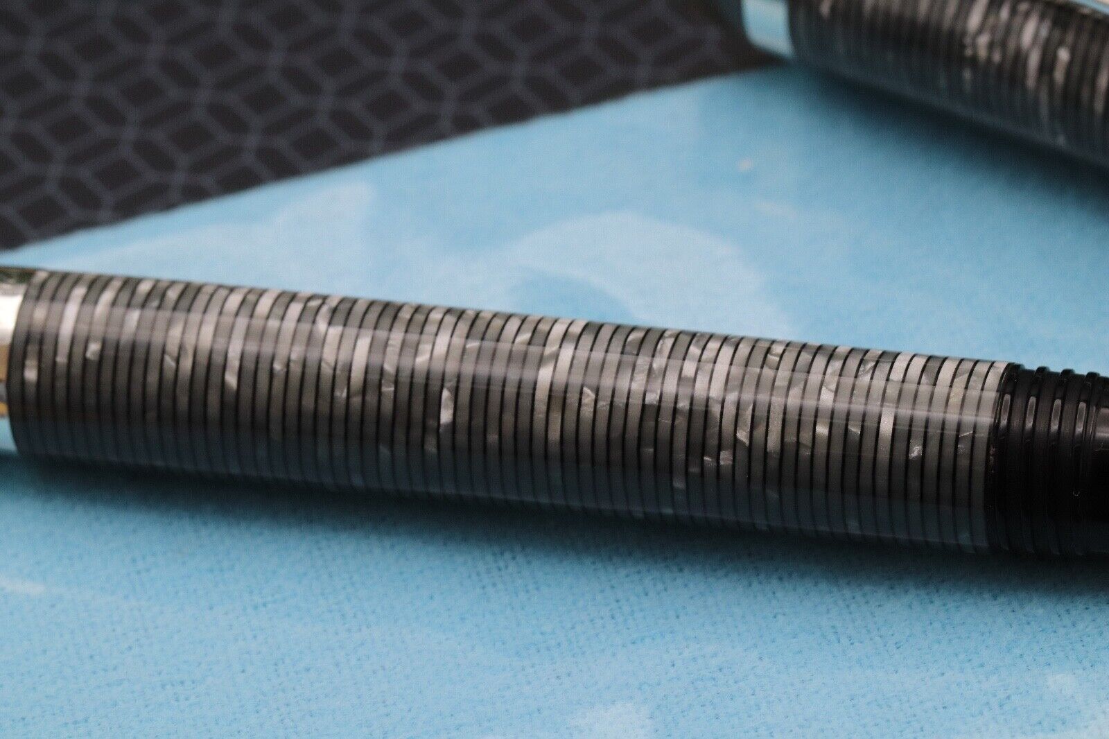Montegrappa Nazionale Flex Shiny Circles Celluloid LE100 Fountain Pen image 3