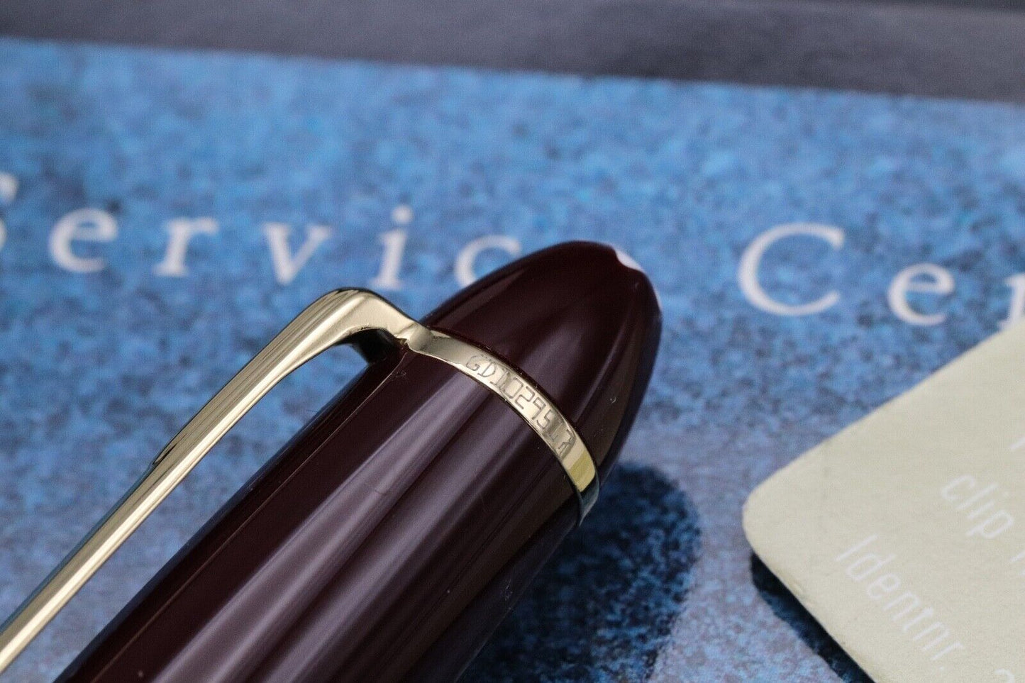 Montblanc Meisterstuck 146 LeGrand Bordeaux Fountain Pen - UNUSED - 1991-92 image 5