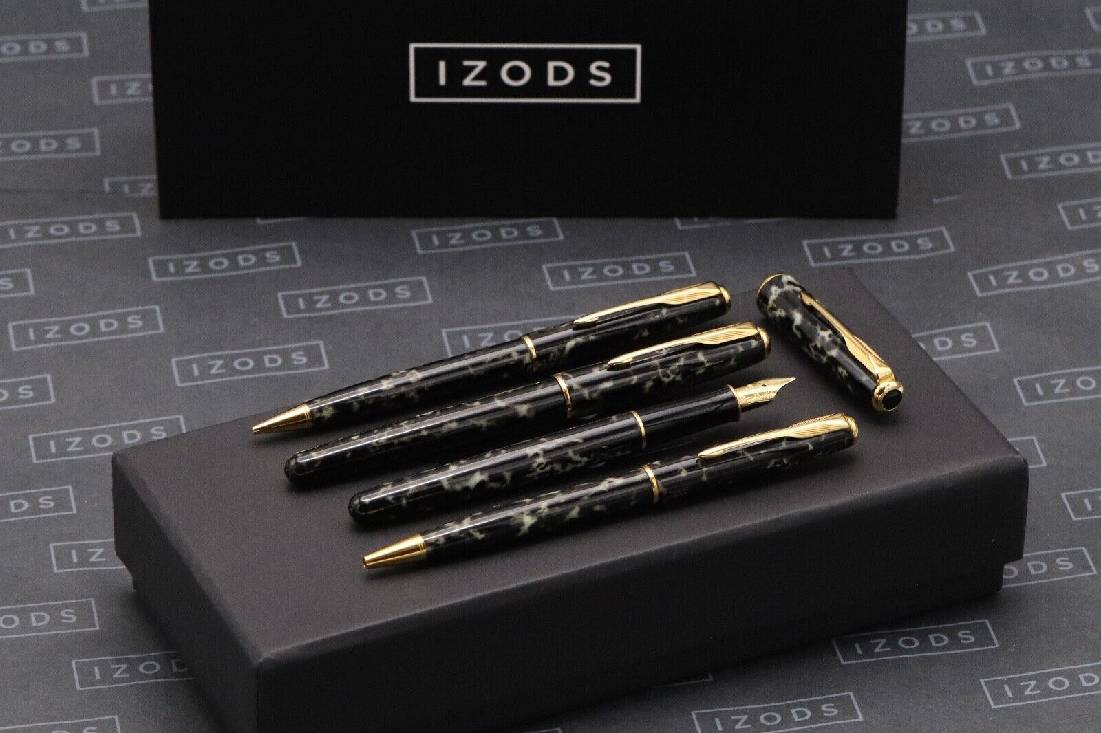 Parker Sonnet Lacque Moonbeam FP, BP, MP, RB Set - 1993 image 0