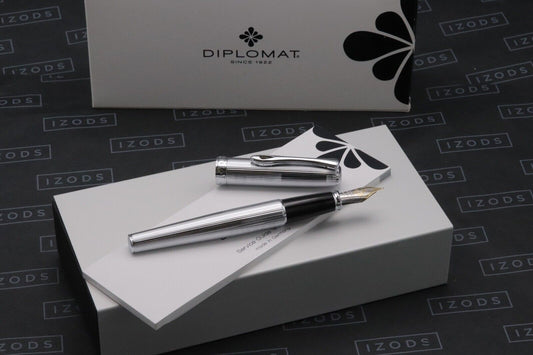 Diplomat Excellence A2 Guilloche Fountain Pen - 14k Medium image 0