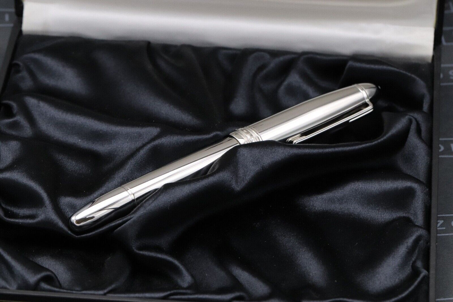 Montblanc Meisterstück 146 LeGrand Stainless Steel Fountain Pen - Serviced by MB image 6