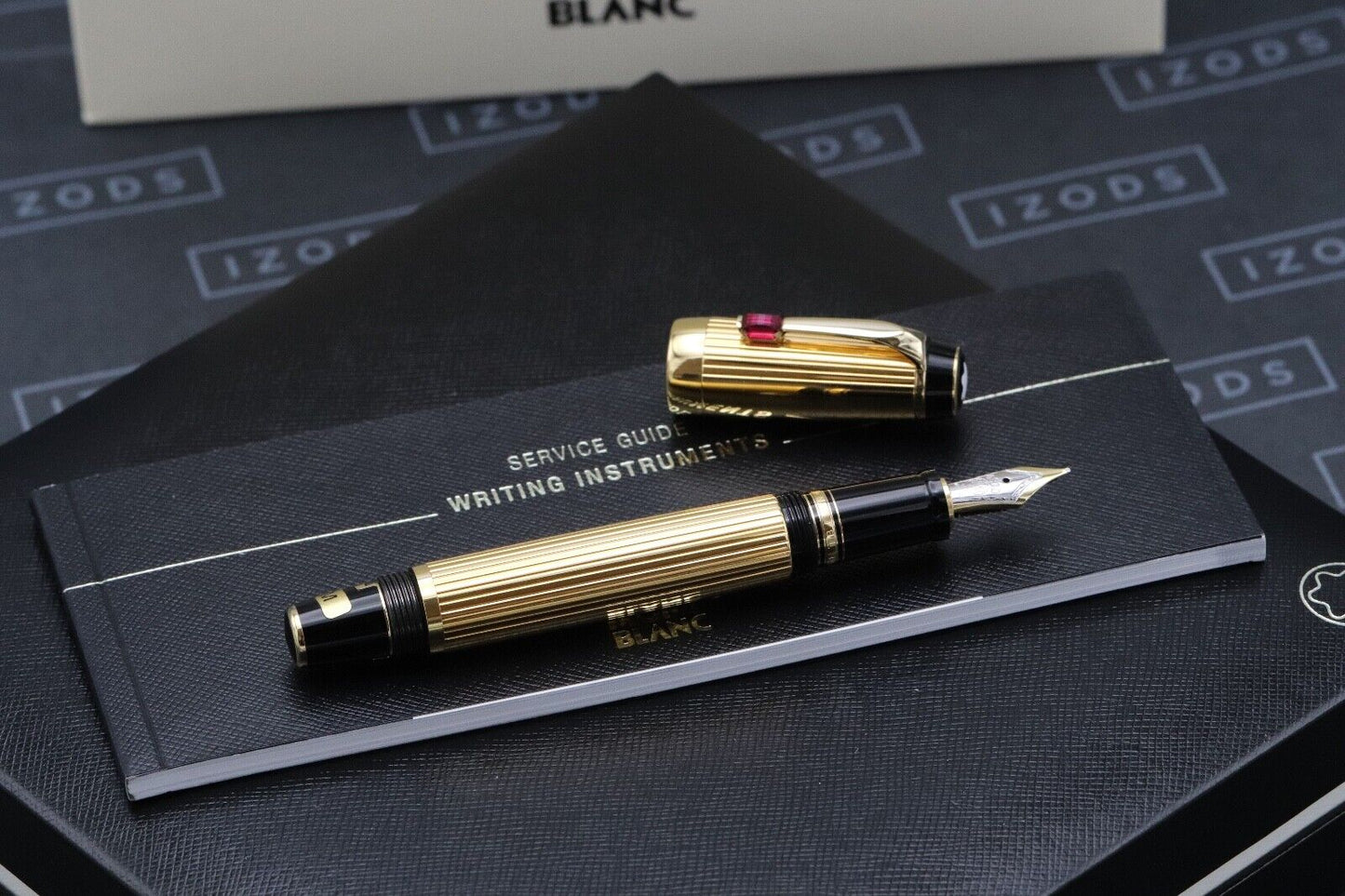 Montblanc Boheme Rouge Gold-Plated Fountain Pen image 1