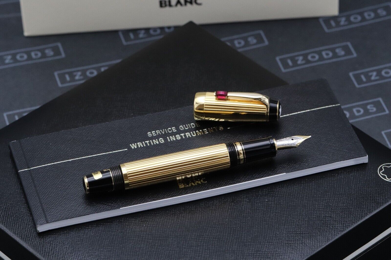 Montblanc Boheme Rouge Gold-Plated Fountain Pen image 1