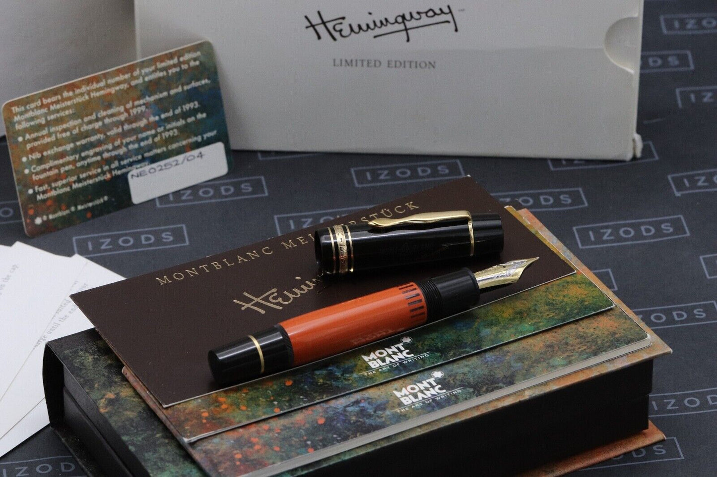 Montblanc Writers Edition Ernest Hemingway Fountain Pen - NEVER INKED - Fine Nib image 0