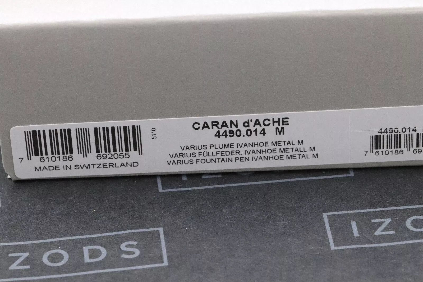 Caran d'Ache Varius Ivanhoe Fountain Pen - SEALED image 6