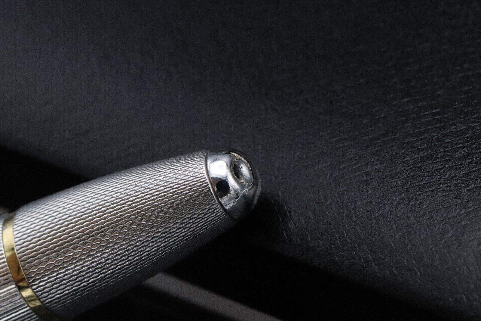 Montblanc Meisterstuck 146 LeGrand Barley Sterling Silver Fountain Pen - 1991-92 image 4