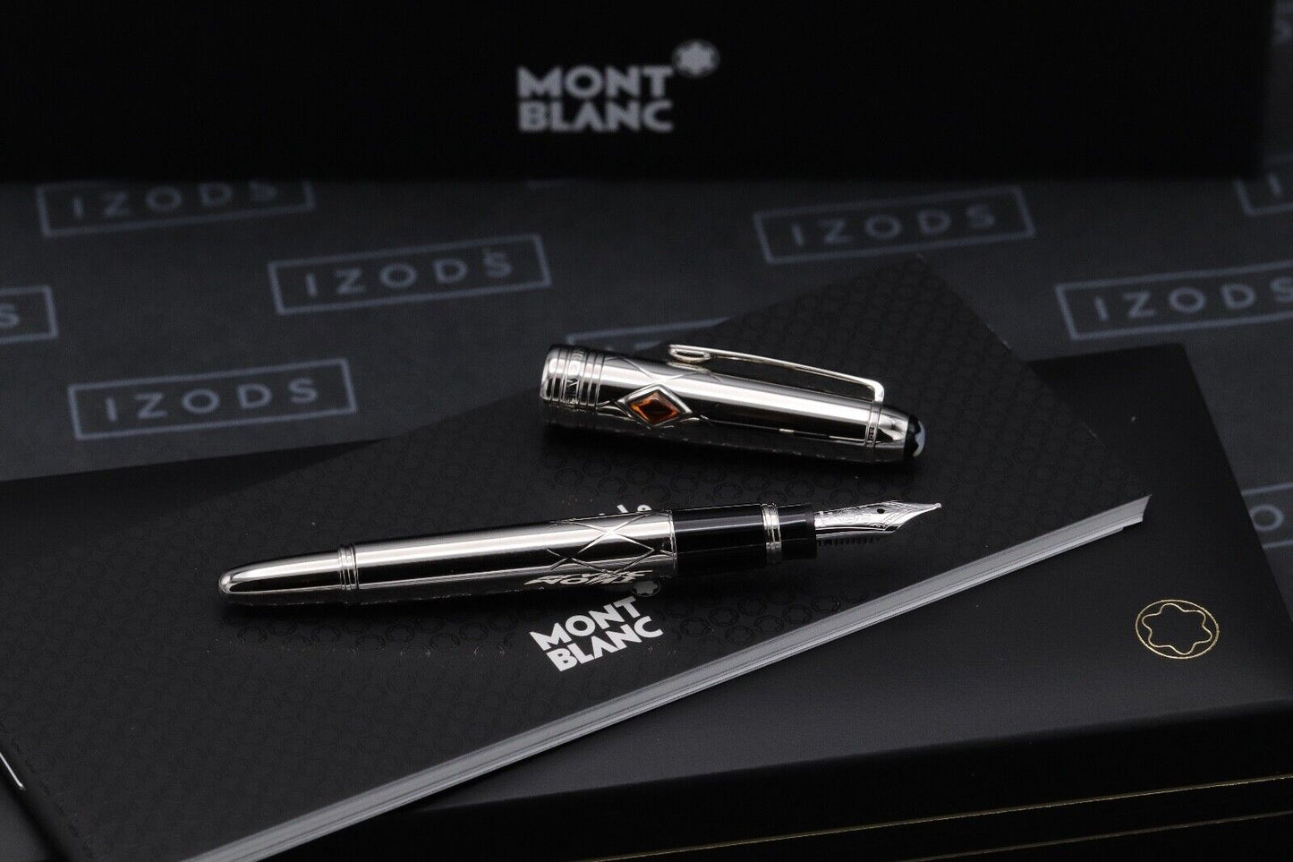 Montblanc Meisterstück Mozart Jungle Eyes Madeira Citrine Fountain Pen - UNUSED image 1