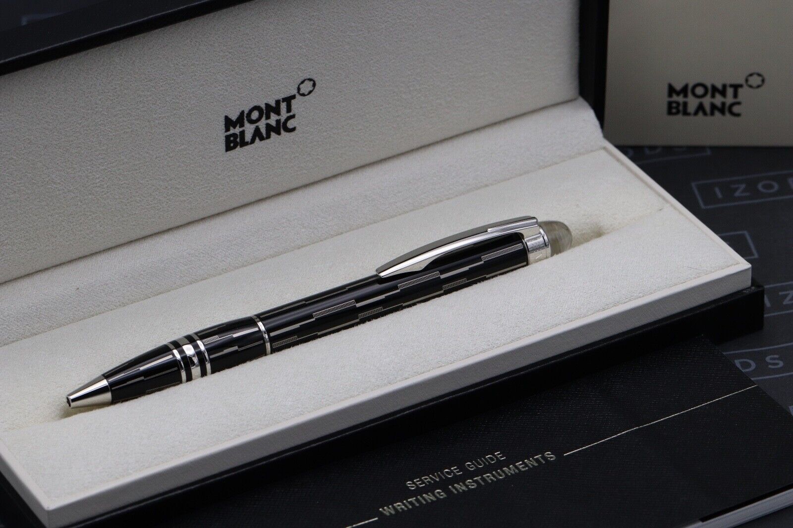 Montblanc Starwalker Black Mystery Ballpoint Pen image 5