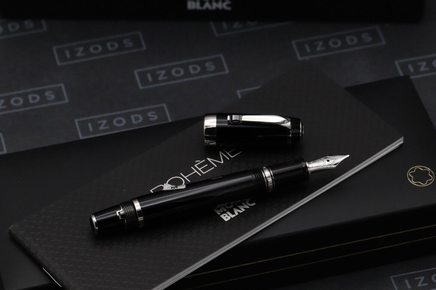 Montblanc Boheme Noir Fountain Pen - UNUSED image 1