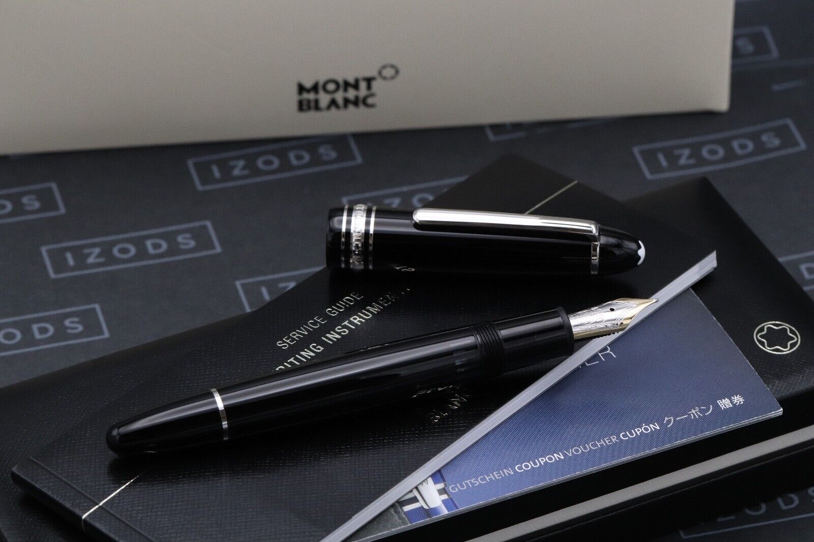 Montblanc Meisterstuck 146 LeGrand Platinum-Coated Fountain Pen image 1