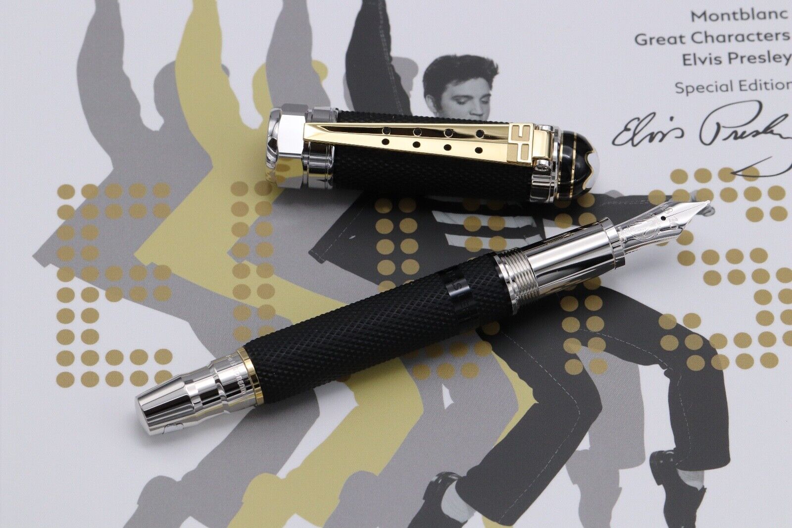 Montblanc Great Characters Elvis Presley Special Edition Fountain Pen - UNUSED image 2