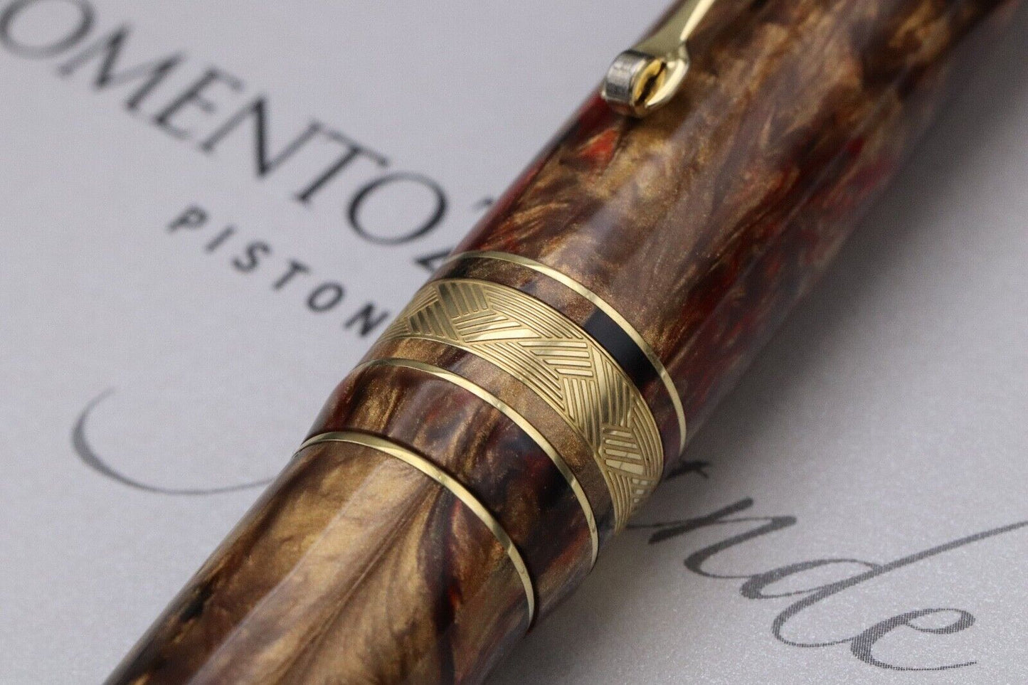 Leonardo Momento Zero Grande Golden Rule LE70 Fountain Pen image 4