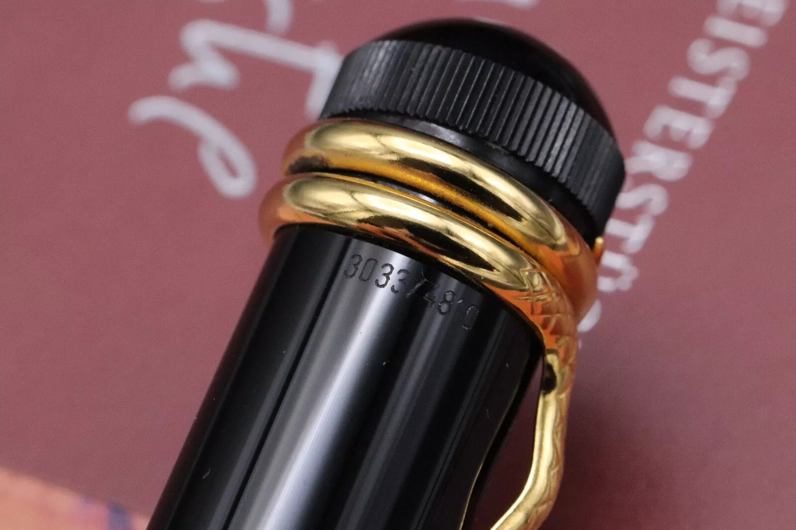 Montblanc Writers Edition Agatha Christie Vermeil Fountain Pen - UNUSED image 7