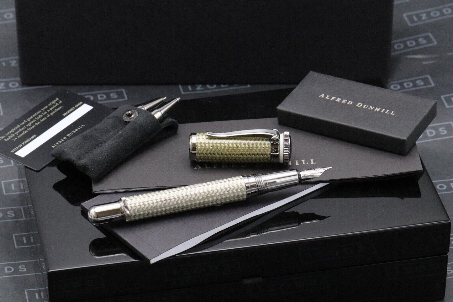 Dunhill Sentryman Explorer II Synthetic Crystal LE150 FP, BP, MP - UNUSED image 0