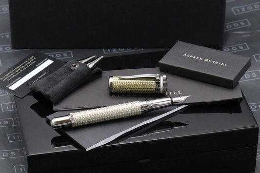 Dunhill Sentryman Explorer II Synthetic Crystal LE150 FP, BP, MP - UNUSED image 0