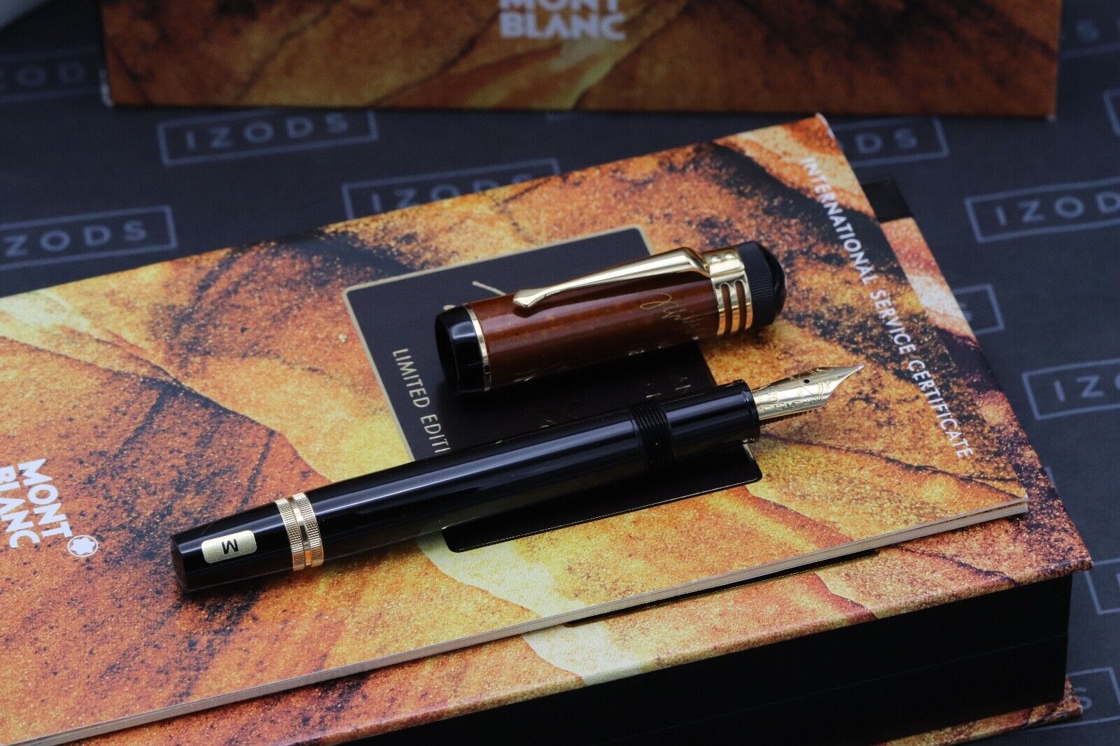 Montblanc Writers Edition Friedrich Schiller Fountain Pen - DIPPED image 1