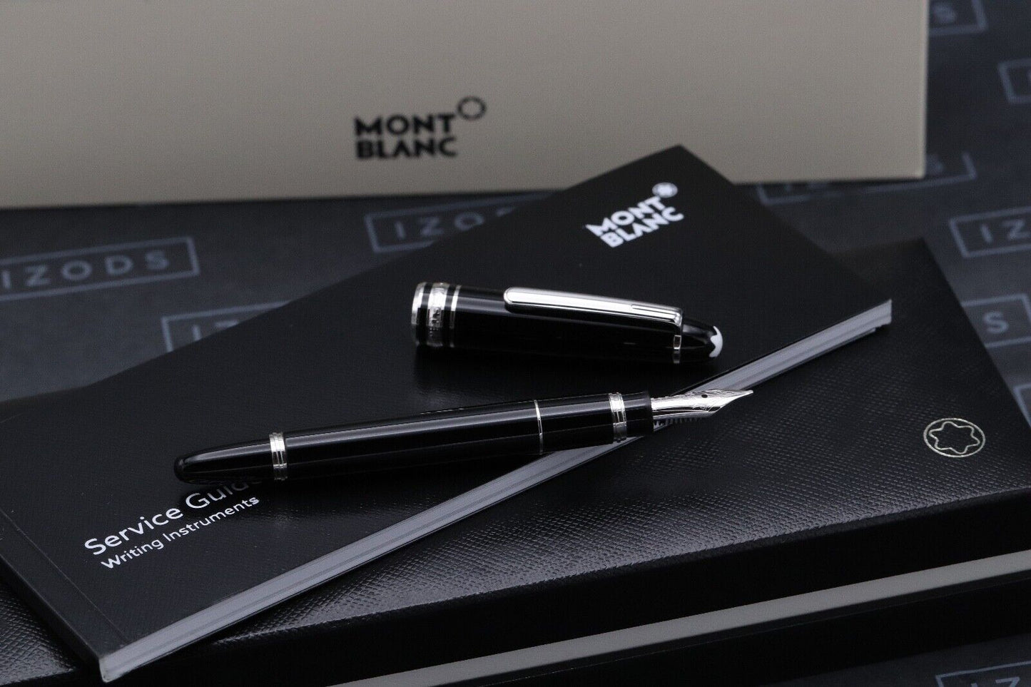 Montblanc Meisterstück 114 Mozart Platinum Coated Fountain Pen - UNUSED image 1