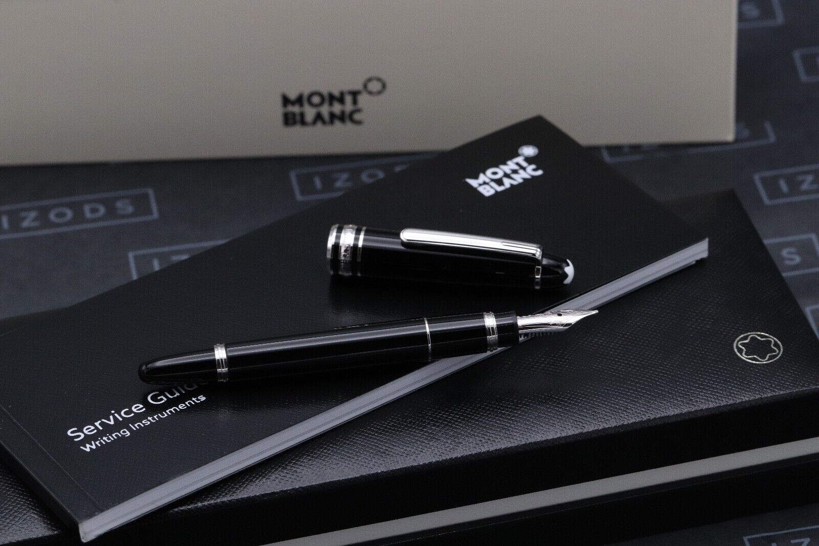 Montblanc Meisterstück 114 Mozart Platinum Coated Fountain Pen - UNUSED image 1