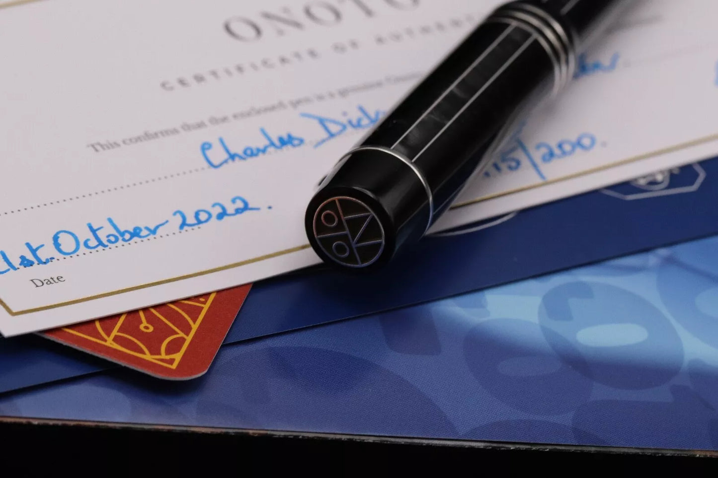 Onoto Magna Charles Dickens Pickwick Limited Edition Fountain Pen - Stub Sorowka image 7
